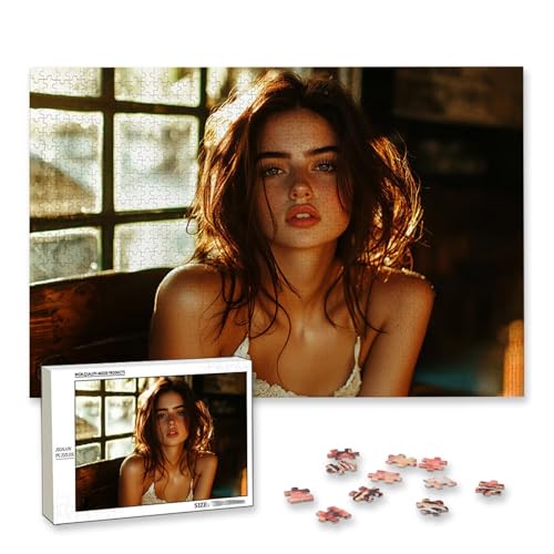 Personalisiertes Puzzle mit Eigenem Foto, Personalisiertes Puzzle 1500 Teile Erwachsene, Gestalte Selbst Holzpuzzle mit Bild, Fotopuzzle mit Benutzerdefiniertes Geschenkbox, für Geschenke, Deko, O-74 Personalisiertes Puzzle mit Eigenem Foto, Personalisiertes Puzzle 1500 Teile Erwachsene, Gestalte Selbst Holzpuzzle mit Bild, Fotopuzzle mit Benutzerdefiniertes Geschenkbox, für Geschenke, Deko, O-74 von Lijahoo