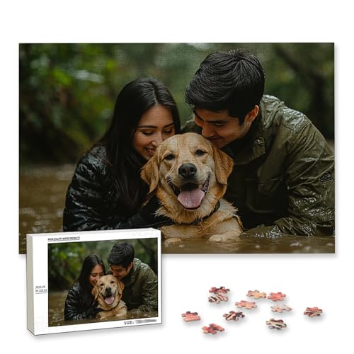 Personalisiertes Puzzle mit Eigenem Foto, Personalisiertes Puzzle 2000 Teile Erwachsene, Gestalte Selbst Holzpuzzle mit Bild, Fotopuzzle mit Benutzerdefiniertes Geschenkbox, für Geschenke, Deko, H-87 Personalisiertes Puzzle mit Eigenem Foto, Personalisiertes Puzzle 2000 Teile Erwachsene, Gestalte Selbst Holzpuzzle mit Bild, Fotopuzzle mit Benutzerdefiniertes Geschenkbox, für Geschenke, Deko, H-87 von Lijahoo