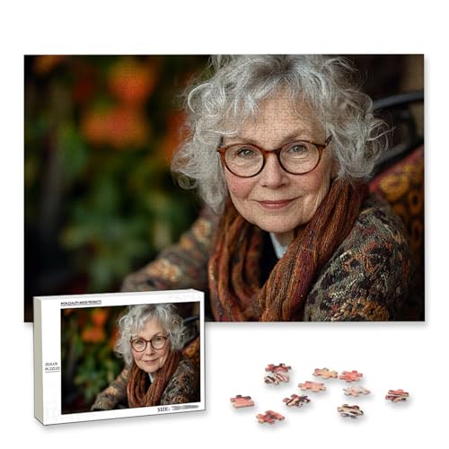 Personalisiertes Puzzle mit Eigenem Foto, Personalisiertes Puzzle 2000 Teile Erwachsene, Gestalte Selbst Holzpuzzle mit Bild, Fotopuzzle mit Benutzerdefiniertes Geschenkbox, für Geschenke, Deko, K-95 Personalisiertes Puzzle mit Eigenem Foto, Personalisiertes Puzzle 2000 Teile Erwachsene, Gestalte Selbst Holzpuzzle mit Bild, Fotopuzzle mit Benutzerdefiniertes Geschenkbox, für Geschenke, Deko, K-95 von Lijahoo