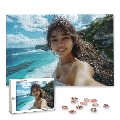 Personalisiertes Puzzle mit Eigenem Foto, Personalisiertes Puzzle 3000 Teile Erwachsene, Gestalte Selbst Holzpuzzle mit Bild, Fotopuzzle mit Benutzerdefiniertes Geschenkbox, für Geschenke, Deko, A-60 Personalisiertes Puzzle mit Eigenem Foto, Personalisiertes Puzzle 3000 Teile Erwachsene, Gestalte Selbst Holzpuzzle mit Bild, Fotopuzzle mit Benutzerdefiniertes Geschenkbox, für Geschenke, Deko, A-60 von Lijahoo