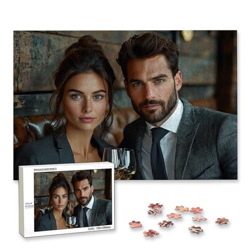 Personalisiertes Puzzle mit Eigenem Foto, Personalisiertes Puzzle 3000 Teile Erwachsene, Gestalte Selbst Holzpuzzle mit Bild, Fotopuzzle mit Benutzerdefiniertes Geschenkbox, für Geschenke, Deko, D-96 Personalisiertes Puzzle mit Eigenem Foto, Personalisiertes Puzzle 3000 Teile Erwachsene, Gestalte Selbst Holzpuzzle mit Bild, Fotopuzzle mit Benutzerdefiniertes Geschenkbox, für Geschenke, Deko, D-96 von Lijahoo