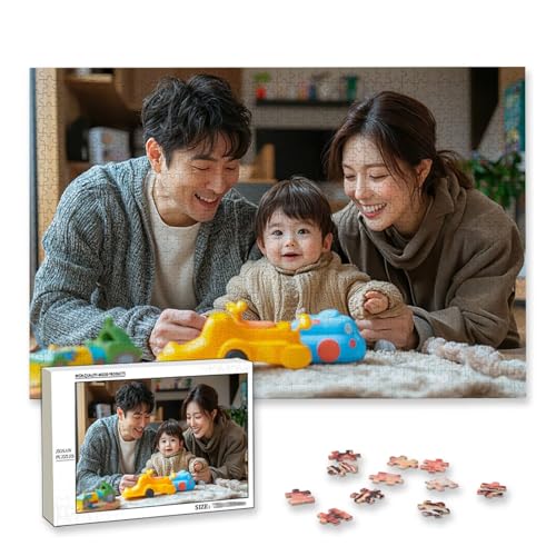 Personalisiertes Puzzle mit Eigenem Foto, Personalisiertes Puzzle 3000 Teile Erwachsene, Gestalte Selbst Holzpuzzle mit Bild, Fotopuzzle mit Benutzerdefiniertes Geschenkbox, für Geschenke, Deko, M-64 Personalisiertes Puzzle mit Eigenem Foto, Personalisiertes Puzzle 3000 Teile Erwachsene, Gestalte Selbst Holzpuzzle mit Bild, Fotopuzzle mit Benutzerdefiniertes Geschenkbox, für Geschenke, Deko, M-64 von Lijahoo
