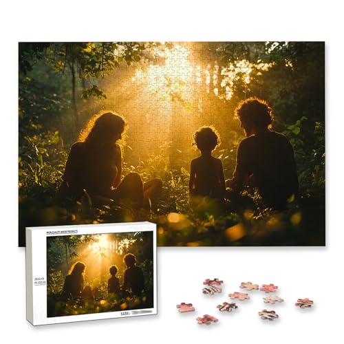 Personalisiertes Puzzle mit Eigenem Foto, Personalisiertes Puzzle 4000 Teile Erwachsene, Gestalte Selbst Holzpuzzle mit Bild, Fotopuzzle mit Benutzerdefiniertes Geschenkbox, für Geschenke, Deko, C-15 von Lijahoo