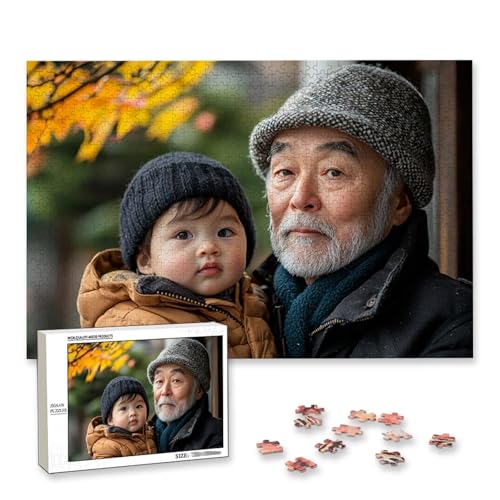 Personalisiertes Puzzle mit Eigenem Foto, Personalisiertes Puzzle 4000 Teile Erwachsene, Gestalte Selbst Holzpuzzle mit Bild, Fotopuzzle mit Benutzerdefiniertes Geschenkbox, für Geschenke, Deko, C-85 Personalisiertes Puzzle mit Eigenem Foto, Personalisiertes Puzzle 4000 Teile Erwachsene, Gestalte Selbst Holzpuzzle mit Bild, Fotopuzzle mit Benutzerdefiniertes Geschenkbox, für Geschenke, Deko, C-85 von Lijahoo