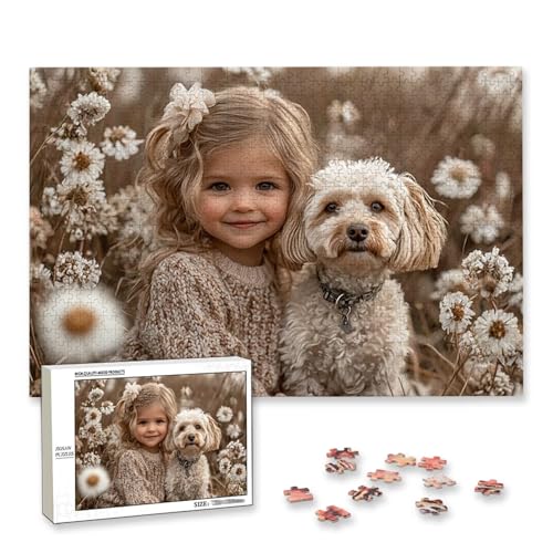 Personalisiertes Puzzle mit Eigenem Foto, Personalisiertes Puzzle 5000 Teile Erwachsene, Gestalte Selbst Holzpuzzle mit Bild, Fotopuzzle mit Benutzerdefiniertes Geschenkbox, für Geschenke, Deko, D-84 Personalisiertes Puzzle mit Eigenem Foto, Personalisiertes Puzzle 5000 Teile Erwachsene, Gestalte Selbst Holzpuzzle mit Bild, Fotopuzzle mit Benutzerdefiniertes Geschenkbox, für Geschenke, Deko, D-84 von Lijahoo