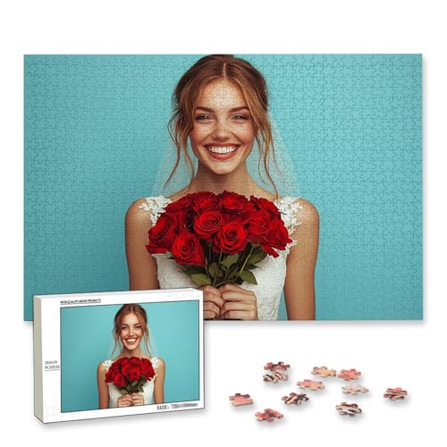 Personalisiertes Puzzle mit Eigenem Foto, Personalisiertes Puzzle 5000 Teile Erwachsene, Gestalte Selbst Holzpuzzle mit Bild, Fotopuzzle mit Benutzerdefiniertes Geschenkbox, für Geschenke, Deko, P-90 Personalisiertes Puzzle mit Eigenem Foto, Personalisiertes Puzzle 5000 Teile Erwachsene, Gestalte Selbst Holzpuzzle mit Bild, Fotopuzzle mit Benutzerdefiniertes Geschenkbox, für Geschenke, Deko, P-90 von Lijahoo