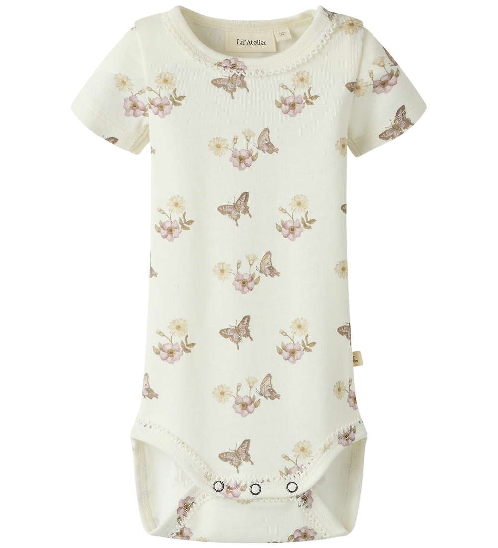 Lil' Atelier Body k/ä - NbfLayo - Coconut Milch/Flower - Lil Atelier - 1½ Jahre (86) - Body K/Ä von Lil Atelier