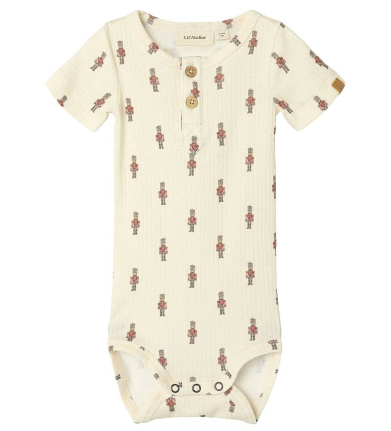 Lil' Atelier Body k/ä - Rib - NbmGio - Turteltaube m. Zinnsoldat - Lil Atelier - 56 - Body K/Ä Lil' Atelier Body k/ä - Rib - NbmGio - Turteltaube m. Zinnsoldat - Lil Atelier - 56 - Body K/Ä von Lil Atelier