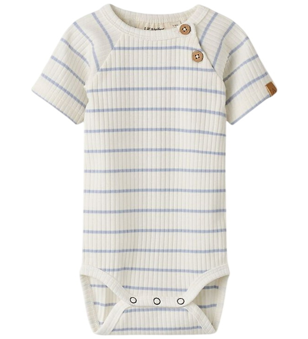 Lil' Atelier Body k/ä - Rib - Noos - NbmKail - Coconut Milch/Zen - Lil Atelier - 68 - Body K/Ä von Lil Atelier