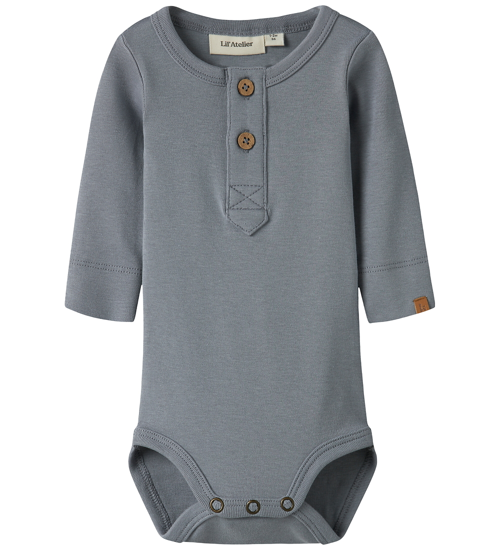 Lil' Atelier Body l/ä - Baumwolle/Lyocell - NbmGeo - Slim - Trad - Lil Atelier - 62 - Body L/Ä Lil' Atelier Body l/ä - Baumwolle/Lyocell - NbmGeo - Slim - Trad - Lil Atelier - 62 - Body L/Ä von Lil Atelier