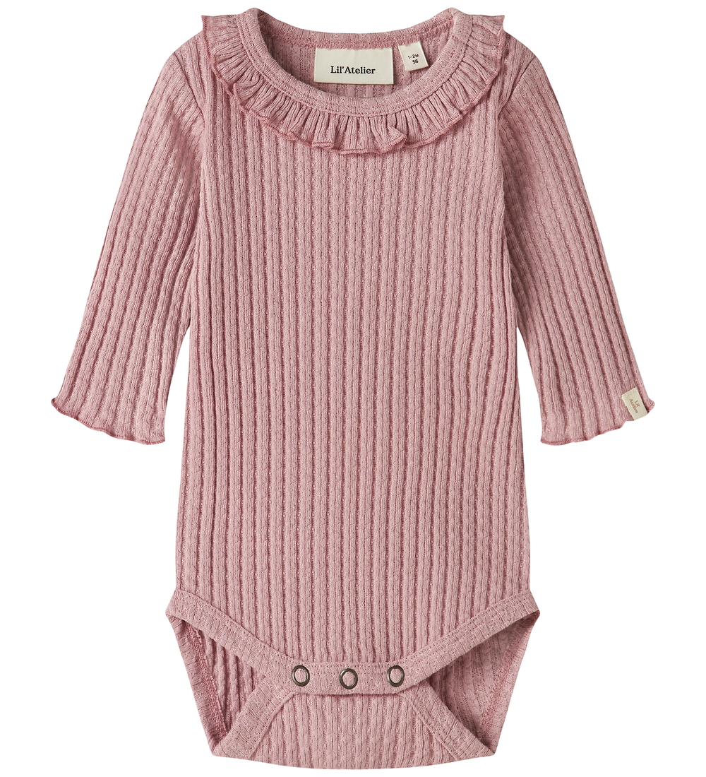 Lil' Atelier Body l/ä - NbfKelsa - Zephyr - Lil Atelier - 1 Jahr (80) - Body L/Ä von Lil Atelier