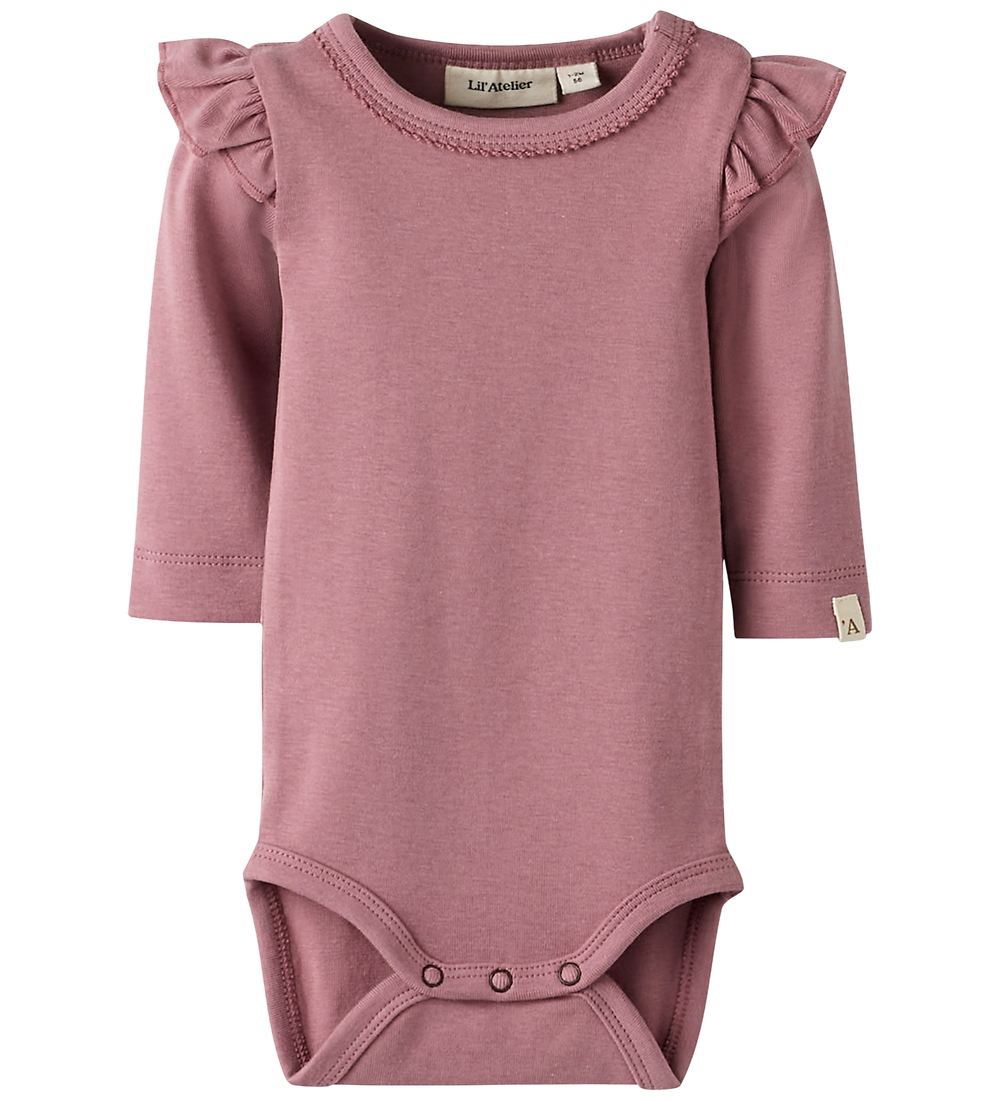 Lil' Atelier Body l/ä - NbfLayo - Nostalgie Rose - Lil Atelier - 1½ Jahre (86) - Body L/Ä von Lil Atelier