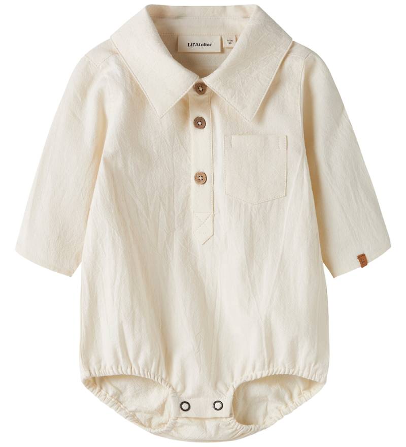 Lil' Atelier Body l/ä - NbmHadam - Turteltaube - Lil Atelier - 1½ Jahre (86) - Body L/Ä von Lil Atelier