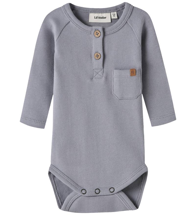 Lil' Atelier Body l/ä - NbmLuno - Sleet - Lil Atelier - 1½ Jahre (86) - Body L/Ä von Lil Atelier