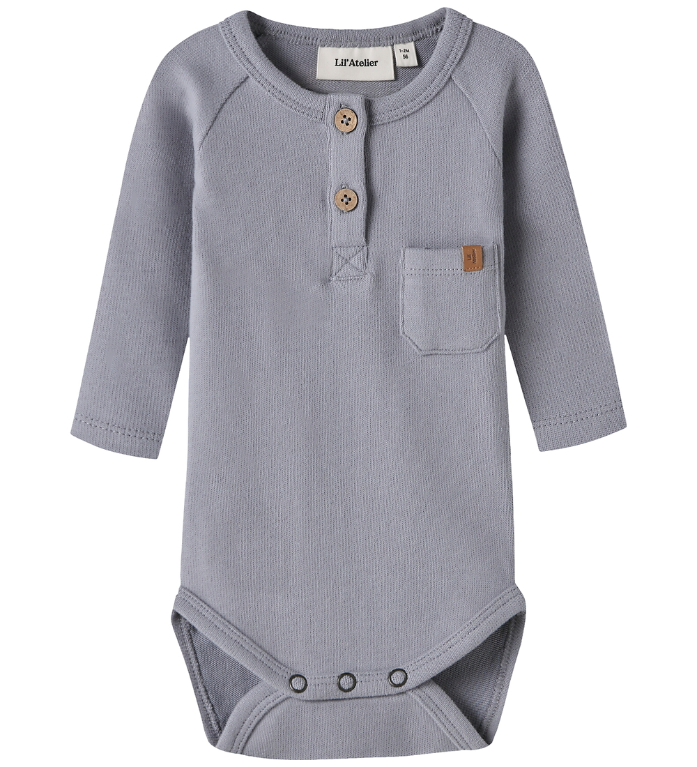 Lil' Atelier Body l/ä - NbmLuno - Sleet - Lil Atelier - 62 - Body L/Ä Lil' Atelier Body l/ä - NbmLuno - Sleet - Lil Atelier - 62 - Body L/Ä von Lil Atelier