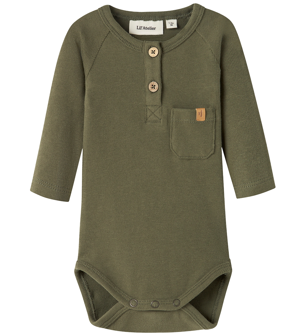 Lil' Atelier Body l/ä - NbmLuno - Wintermoos - Lil Atelier - 62 - Body L/Ä Lil' Atelier Body l/ä - NbmLuno - Wintermoos - Lil Atelier - 62 - Body L/Ä von Lil Atelier