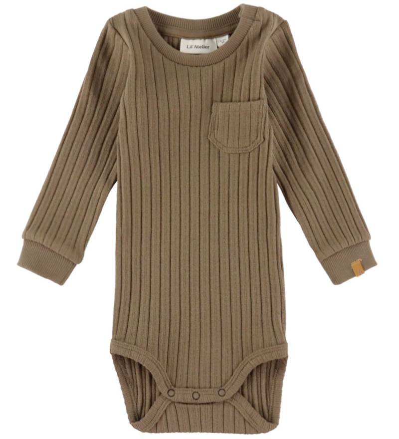 Lil' Atelier Body l/ä - NbmTao - Shitake - Lil Atelier - 1½ Jahre (86) - Body L/Ä von Lil Atelier