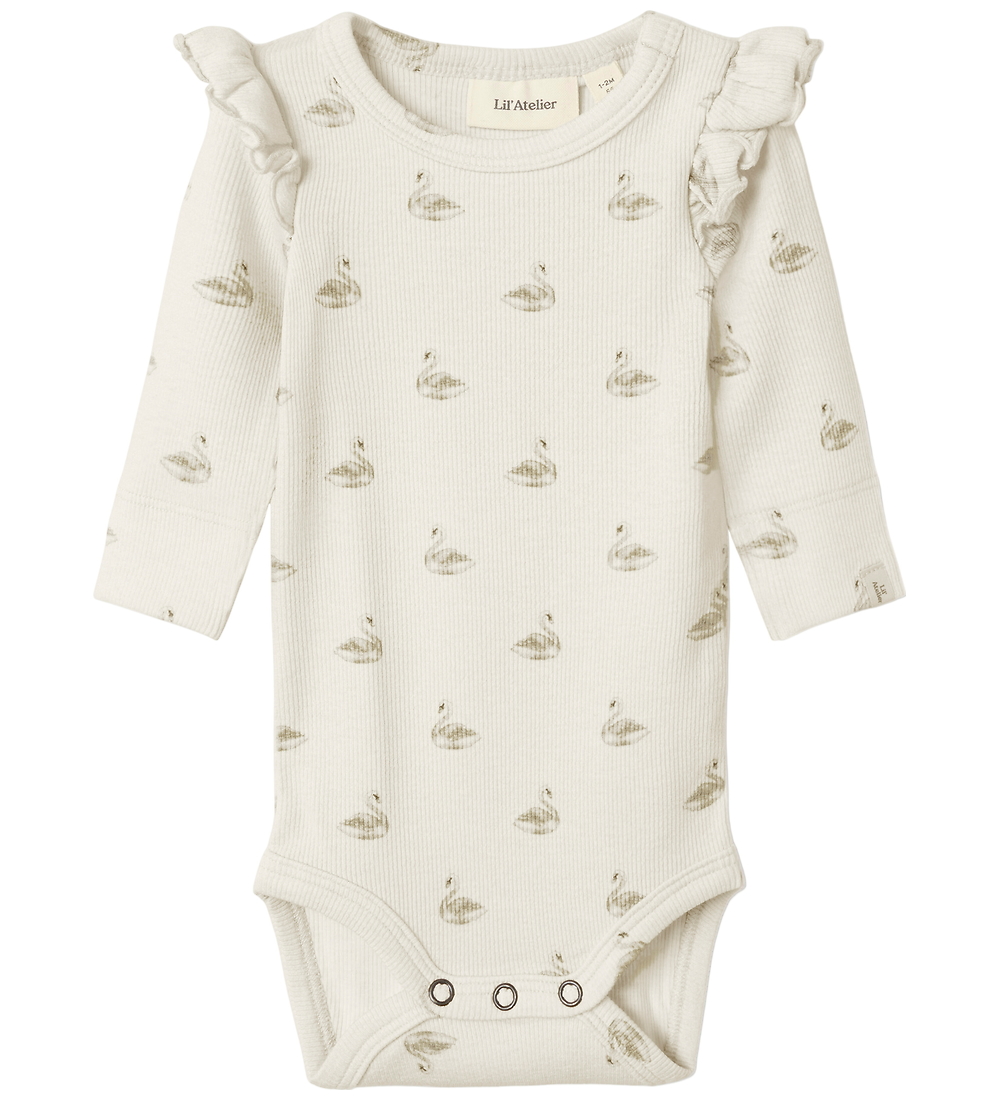 Lil' Atelier Body l/ä - Noos - Rib - NbfGavo - Pastel Pergament/ - Lil Atelier - 56 - Body L/Ä Lil' Atelier Body l/ä - Noos - Rib - NbfGavo - Pastel Pergament/ - Lil Atelier - 56 - Body L/Ä von Lil Atelier