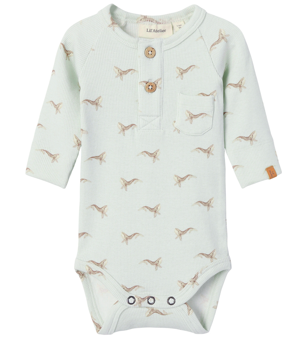 Lil' Atelier Body l/ä - Noos - Rib - NbmGavo - Murmur/Whale - Lil Atelier - 62 - Body L/Ä Lil' Atelier Body l/ä - Noos - Rib - NbmGavo - Murmur/Whale - Lil Atelier - 62 - Body L/Ä von Lil Atelier