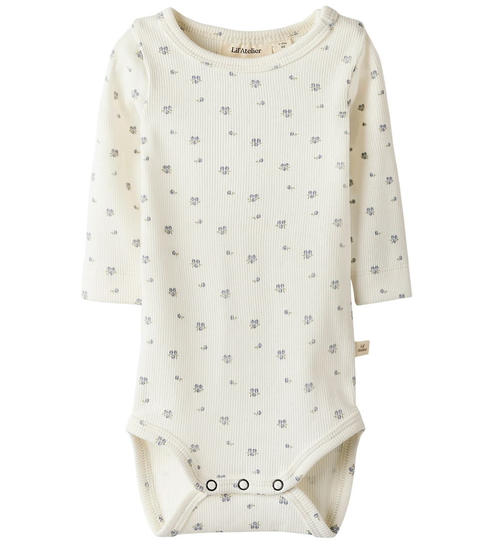 Lil' Atelier Body l/ä - Rib - Cotton/Lyocell - NbnLago - Coconut - Lil Atelier - 68 - Body L/Ä Lil' Atelier Body l/ä - Rib - Cotton/Lyocell - NbnLago - Coconut - Lil Atelier - 68 - Body L/Ä von Lil Atelier