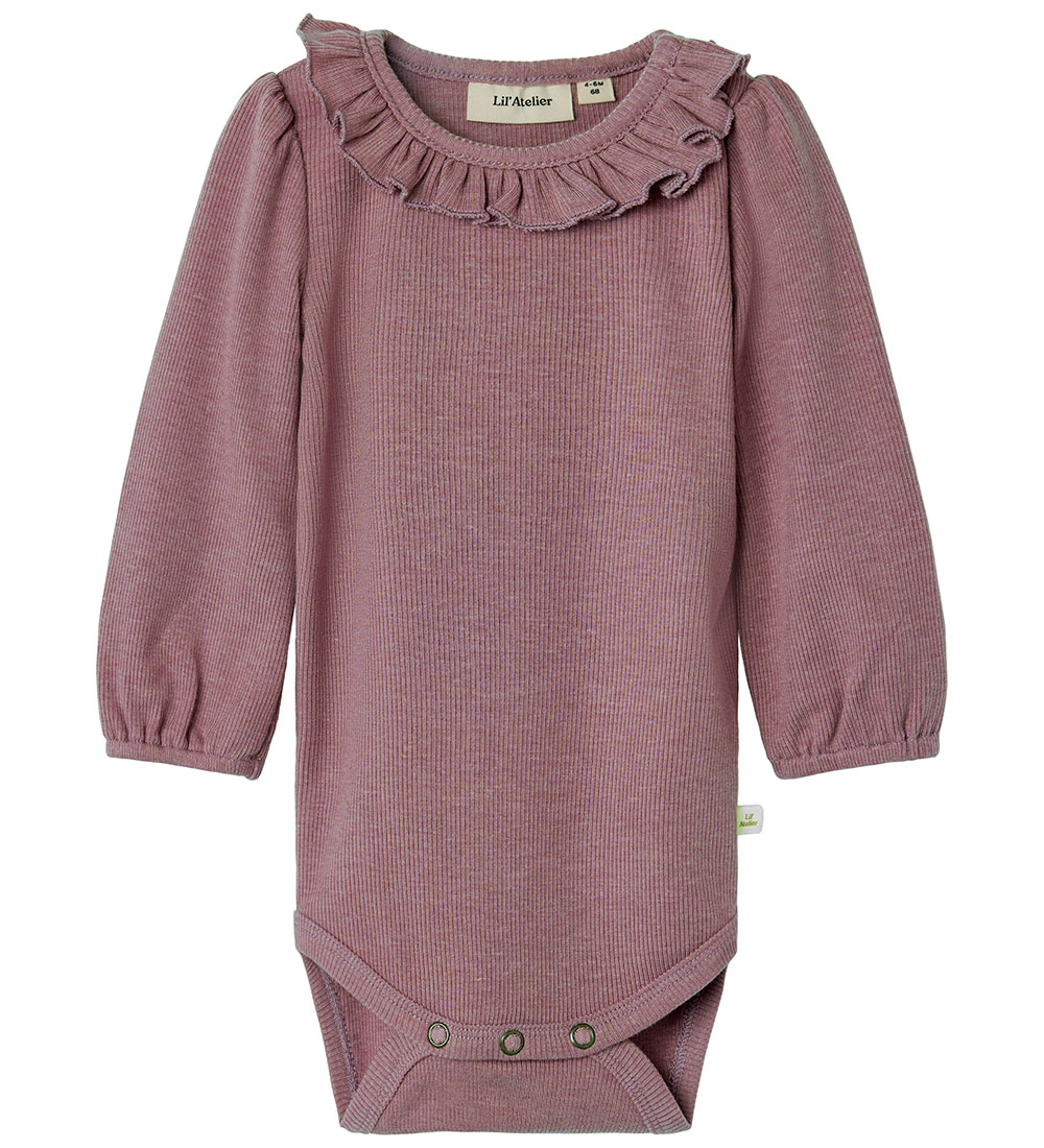 Lil' Atelier Body l/ä - Rib - NbfDarla - Nostalgie Rose - Lil Atelier - 56 - Body L/Ä Lil' Atelier Body l/ä - Rib - NbfDarla - Nostalgie Rose - Lil Atelier - 56 - Body L/Ä von Lil Atelier
