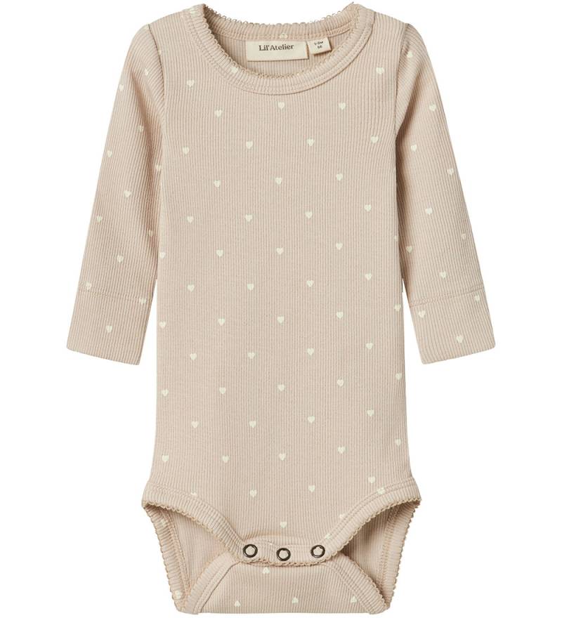 Lil' Atelier Body l/ä - Rib - NbfGago - Gray Morn/Heart - Lil Atelier - 56 - Body L/Ä Lil' Atelier Body l/ä - Rib - NbfGago - Gray Morn/Heart - Lil Atelier - 56 - Body L/Ä von Lil Atelier