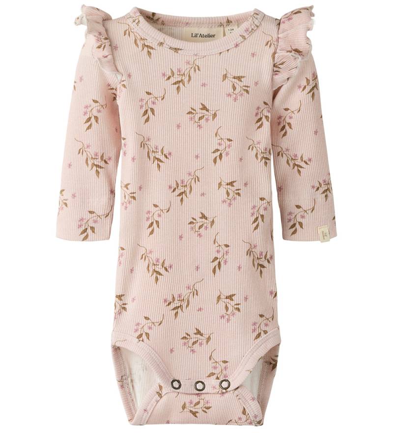 Lil' Atelier Body l/ä - Rib - NbfGavo - Hushed Violet/Flowers - Lil Atelier - 56 - Body L/Ä Lil' Atelier Body l/ä - Rib - NbfGavo - Hushed Violet/Flowers - Lil Atelier - 56 - Body L/Ä von Lil Atelier