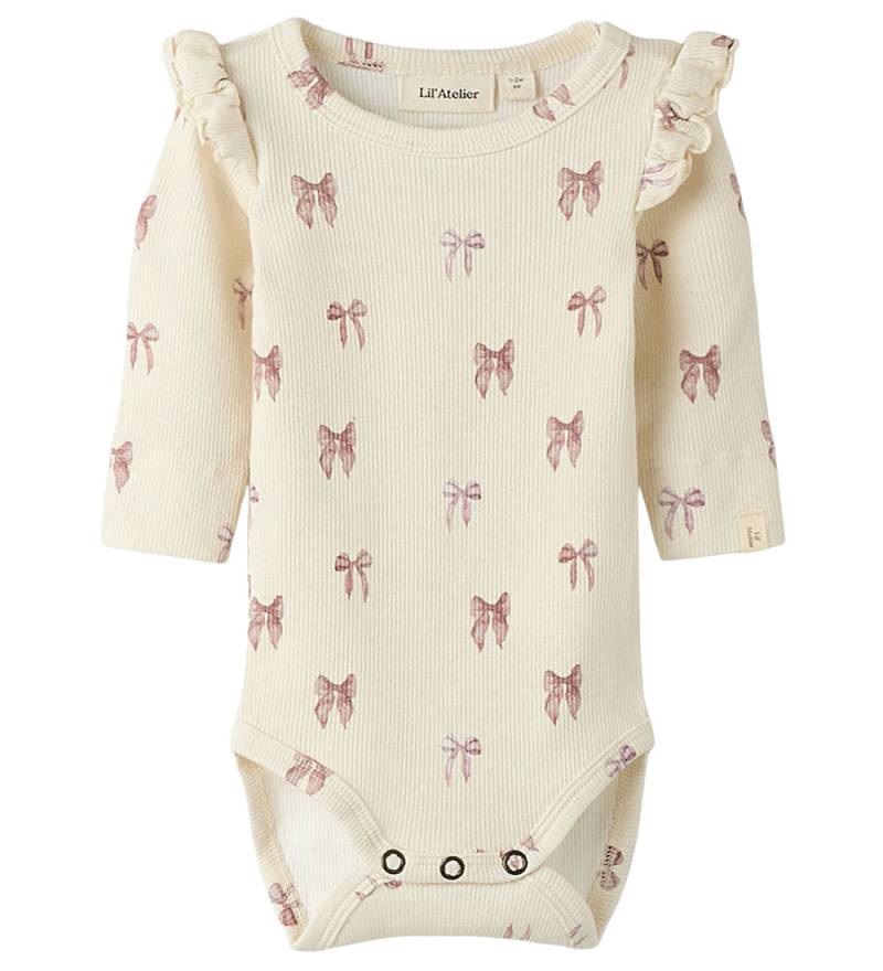 Lil' Atelier Body l/ä - Rib - NbfGavo - Turtledove/Bow - Lil Atelier - 68 - Body L/Ä Lil' Atelier Body l/ä - Rib - NbfGavo - Turtledove/Bow - Lil Atelier - 68 - Body L/Ä von Lil Atelier