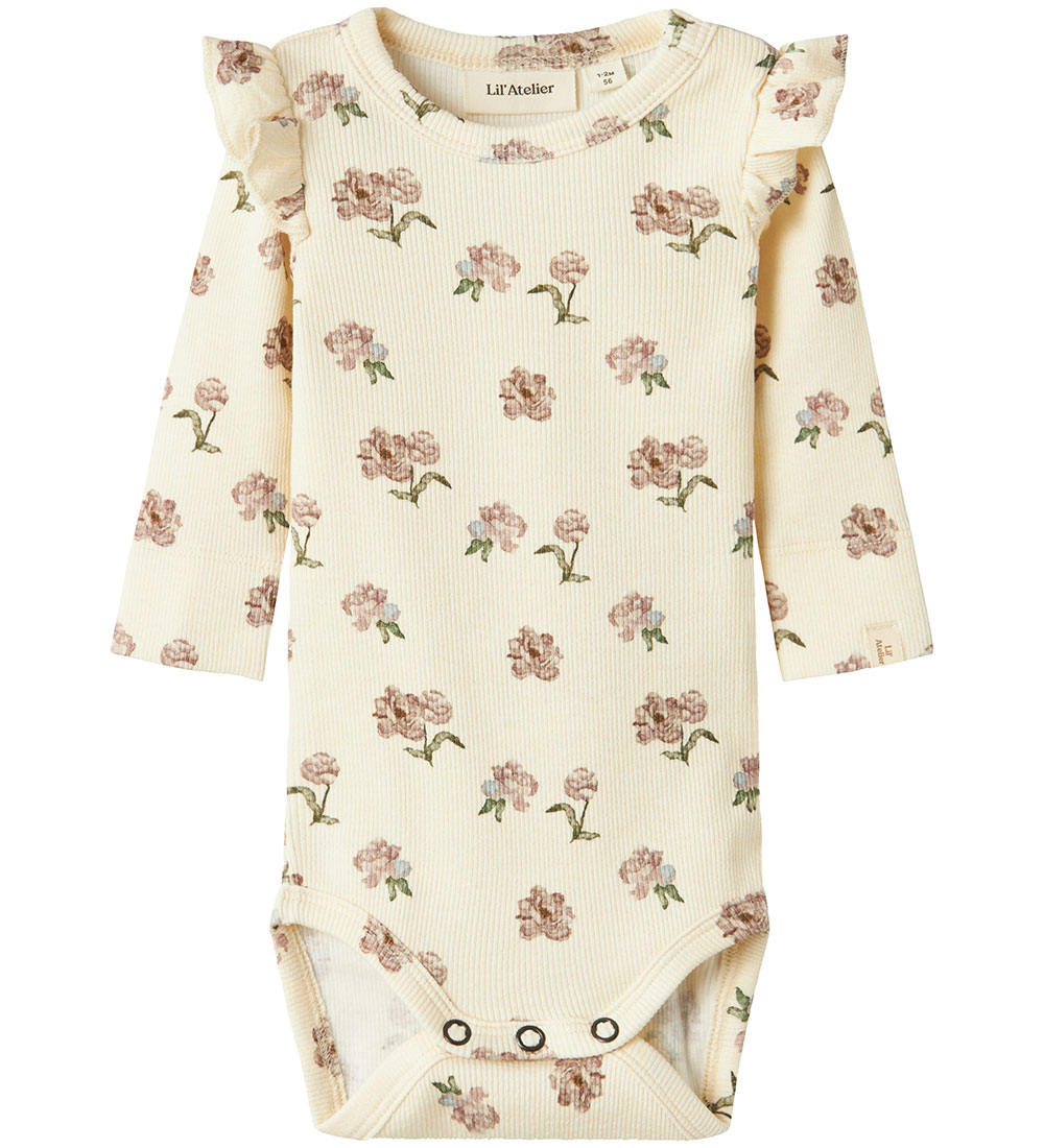 Lil' Atelier Body l/ä - Rib - NbfGavo - Turtledove/Peony - Lil Atelier - 74 - Body L/Ä Lil' Atelier Body l/ä - Rib - NbfGavo - Turtledove/Peony - Lil Atelier - 74 - Body L/Ä von Lil Atelier