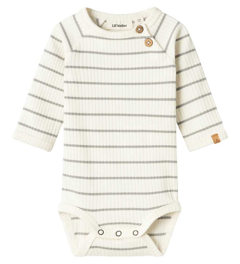 Lil' Atelier Body l/ä - Rib - NbmKail - Coconut Milch - Lil Atelier - 62 - Body L/Ä Lil' Atelier Body l/ä - Rib - NbmKail - Coconut Milch - Lil Atelier - 62 - Body L/Ä von Lil Atelier