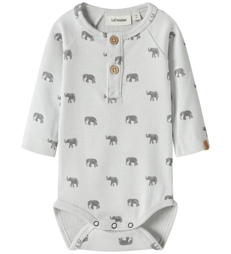Lil' Atelier Body l/ä - Rib - NbmLavo - Glacier Gray/Elephant - Lil Atelier - 74 - Body L/Ä Lil' Atelier Body l/ä - Rib - NbmLavo - Glacier Gray/Elephant - Lil Atelier - 74 - Body L/Ä von Lil Atelier