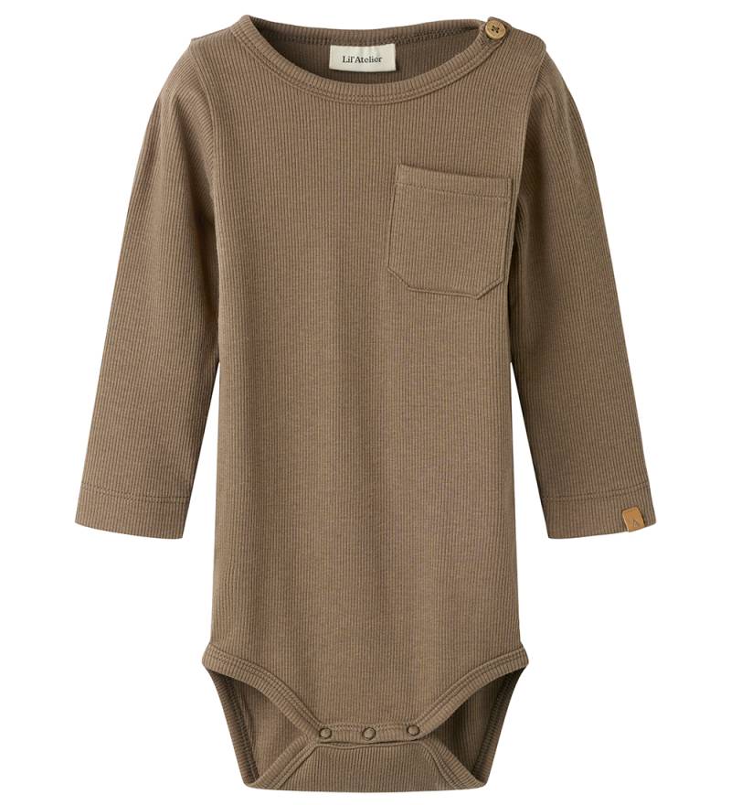 Lil' Atelier Body l/ä - Rib - Nbmlago - Slim - Scheiße - Lil Atelier - 68 - Body L/Ä Lil' Atelier Body l/ä - Rib - Nbmlago - Slim - Scheiße - Lil Atelier - 68 - Body L/Ä von Lil Atelier