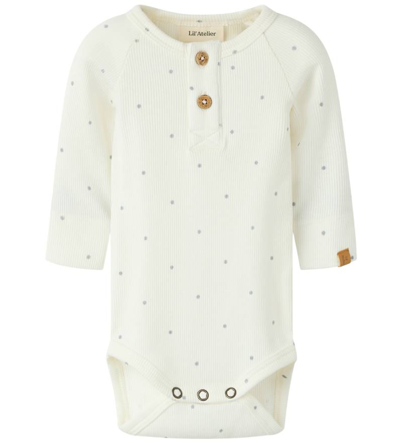 Lil' Atelier Body l/ä - Rib - Slim - Noos - NbmGago - Coconut Me - Lil Atelier - 1½ Jahre (86) - Body L/Ä von Lil Atelier