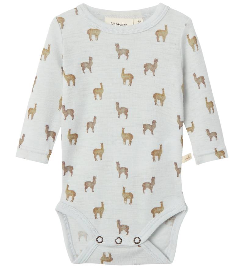Lil' Atelier Body l/ä - Wolle - NbmNoel - Grau Dawn/Lama - Lil Atelier - 74 - Body L/Ä Lil' Atelier Body l/ä - Wolle - NbmNoel - Grau Dawn/Lama - Lil Atelier - 74 - Body L/Ä von Lil Atelier