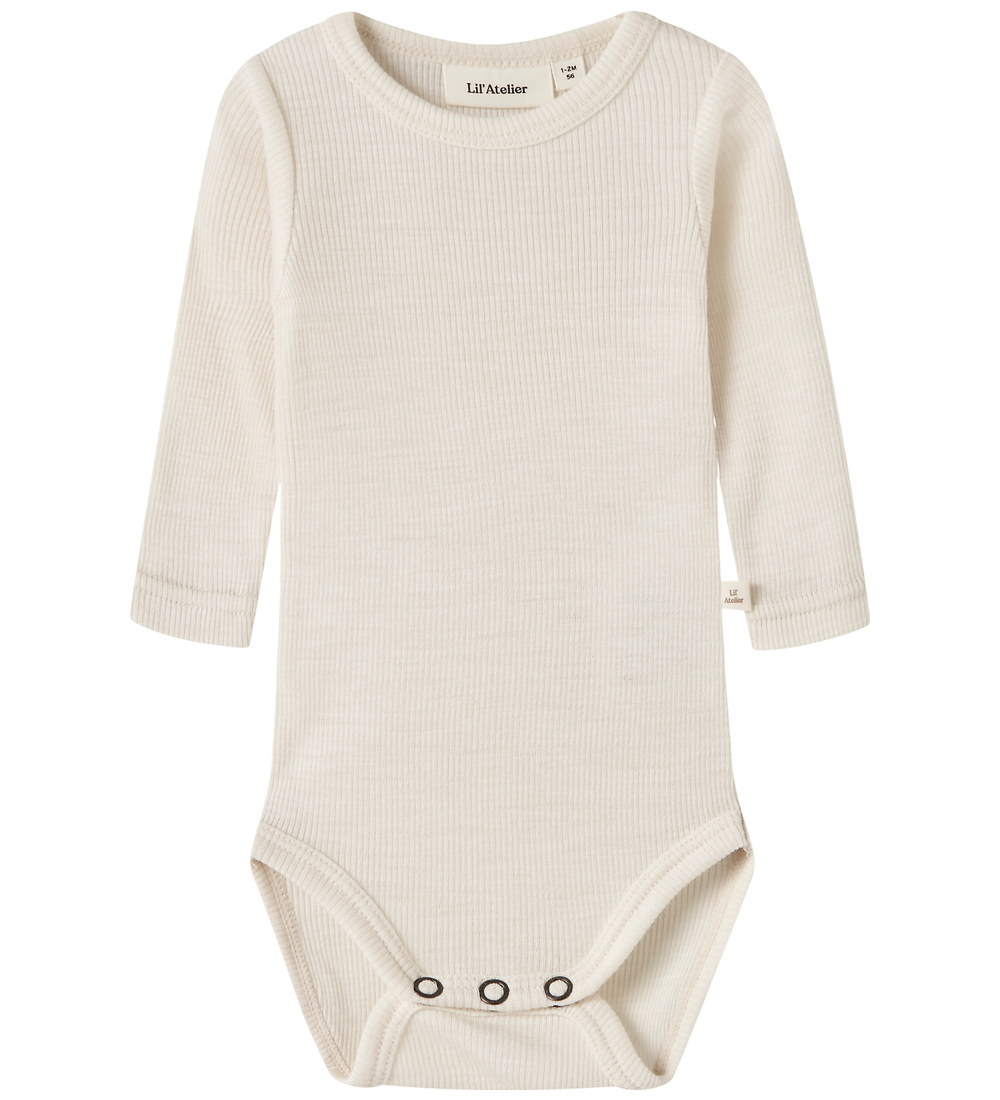 Lil' Atelier Body l/ä - Wolle - Rib - NbnNalu - Turteltaube - Lil Atelier - 62 - Body L/Ä Lil' Atelier Body l/ä - Wolle - Rib - NbnNalu - Turteltaube - Lil Atelier - 62 - Body L/Ä von Lil Atelier