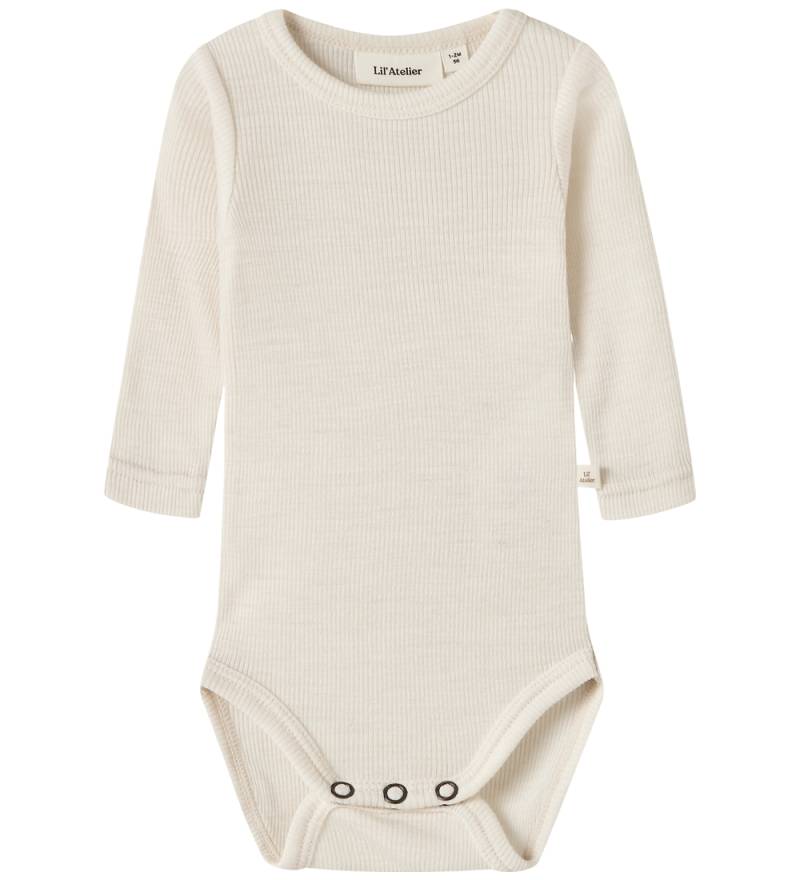 Lil' Atelier Body l/ä - Wolle - Rib - NbnNalu - Turteltaube - Lil Atelier - 74 - Body L/Ä Lil' Atelier Body l/ä - Wolle - Rib - NbnNalu - Turteltaube - Lil Atelier - 74 - Body L/Ä von Lil Atelier
