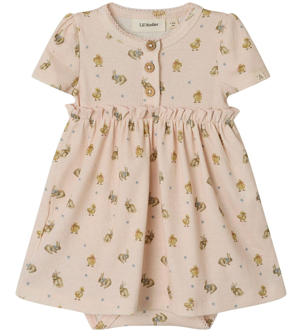 Lil' Atelier Bodykleid k/ä - Rib - NBfLavo - Morganit - Lil Atelier - 56 - Body K/Ä Lil' Atelier Bodykleid k/ä - Rib - NBfLavo - Morganit - Lil Atelier - 56 - Body K/Ä von Lil Atelier