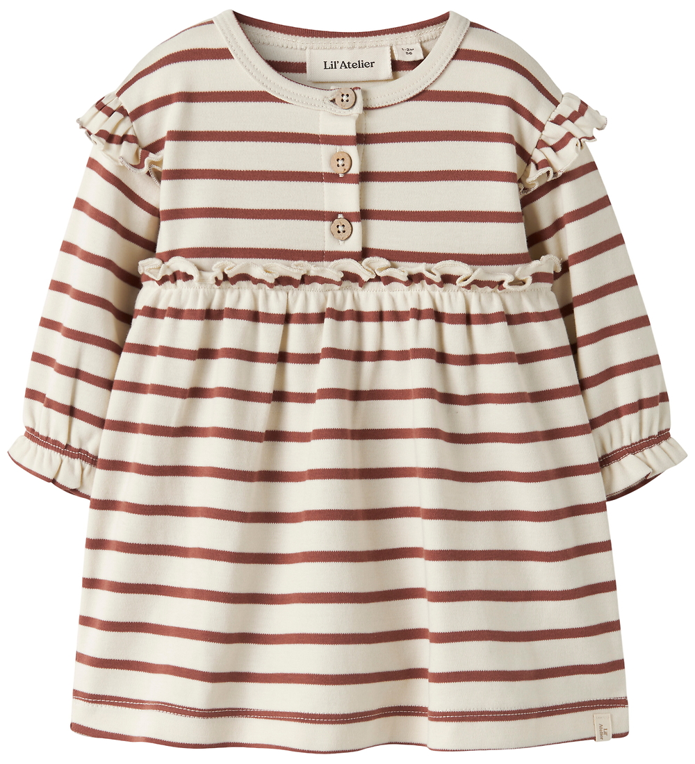 Lil' Atelier Bodykleid l/ä - NbfLimia - Turtledove/Maple Sirup - Lil Atelier - 56 - Body L/Ä Lil' Atelier Bodykleid l/ä - NbfLimia - Turtledove/Maple Sirup - Lil Atelier - 56 - Body L/Ä von Lil Atelier