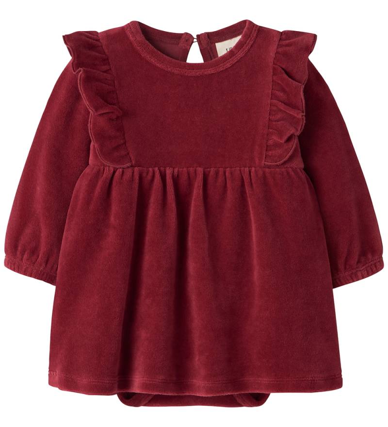 Lil' Atelier Bodykleid l/ä - NbfSaga - Fahrradfahren Rot - Lil Atelier - 1 Jahr (80) - Body L/Ä von Lil Atelier