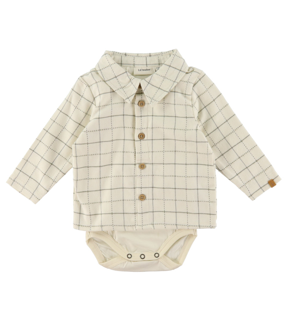 Lil' Atelier Hemdbody l/ä - NbmRamos - Turteltaube m. Karos - Lil Atelier - 56 - Body L/Ä Lil' Atelier Hemdbody l/ä - NbmRamos - Turteltaube m. Karos - Lil Atelier - 56 - Body L/Ä von Lil Atelier