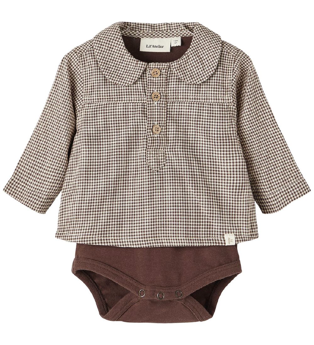 Lil' Atelier Hemdbody l/ä - NbmRoss - Rocky Road - Lil Atelier - 56 - Body L/Ä Lil' Atelier Hemdbody l/ä - NbmRoss - Rocky Road - Lil Atelier - 56 - Body L/Ä von Lil Atelier