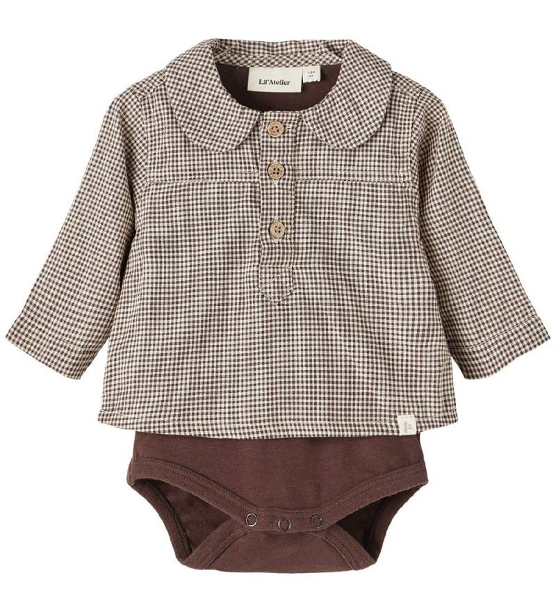 Lil' Atelier Hemdbody l/ä - NbmRoss - Rocky Road - Lil Atelier - 56 - Body L/Ä Lil' Atelier Hemdbody l/ä - NbmRoss - Rocky Road - Lil Atelier - 56 - Body L/Ä von Lil Atelier