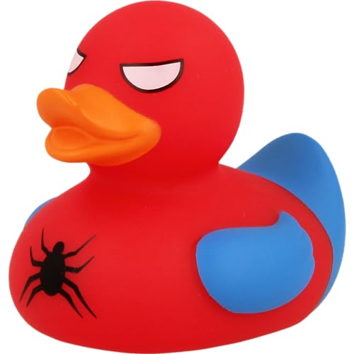 LILALU Share Happiness – Badeente für Kinder und Erwachsene – Quietscheente – Spidy Ente von Lilalu