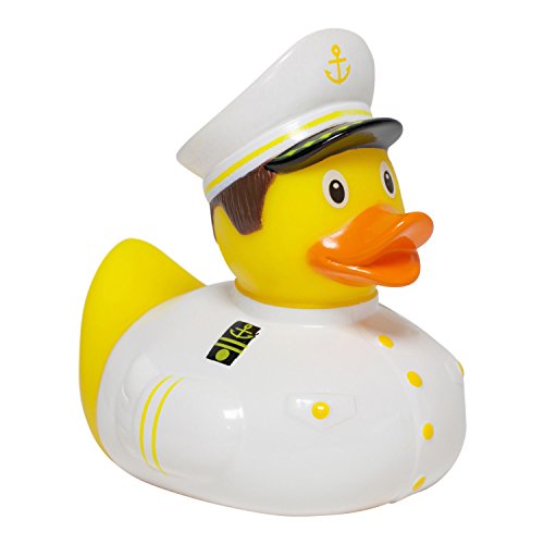 Lilalu 8,5 cm Captain Ente Spielzeug (Mehrfarbig) von Lilalu