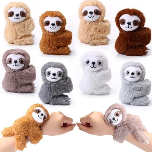 Liliful 8 Stück Stofftier-Katzen-Armbänder für Kinder, 20,3 cm, Geschenk zum Schulanfang, Plüsch-Handgelenk, niedliche Schnapparmbänder in Großpackung, Geburtstagsgeschenke für Jungen und Mädchen Liliful 8 Stück Stofftier-Katzen-Armbänder für Kinder, 20,3 cm, Geschenk zum Schulanfang, Plüsch-Handgelenk, niedliche Schnapparmbänder in Großpackung, Geburtstagsgeschenke für Jungen und Mädchen von Liliful