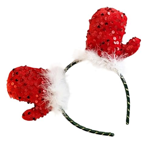 Lilinzhi Weihnachts-Pailletten-Stirnband, Party-Kostüm, Hut, Karaoke-Punk-Foto-Requisiten, coole Hut, Haarreifen, Foto-Requisiten, Weihnachts-Stirnbänder für Kinder Lilinzhi Weihnachts-Pailletten-Stirnband, Party-Kostüm, Hut, Karaoke-Punk-Foto-Requisiten, coole Hut, Haarreifen, Foto-Requisiten, Weihnachts-Stirnbänder für Kinder von Lilinzhi
