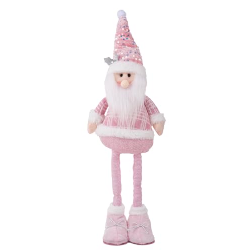 Lilinzhi Weihnachtsdekoration Dolls Pailletten Santa Snowman Elch Plüsch Figuren Stofftiere Spielzeug Holiday Ornamente Weihnachten Dekore Weihnachten Stoffpuppen Plüsch von Lilinzhi