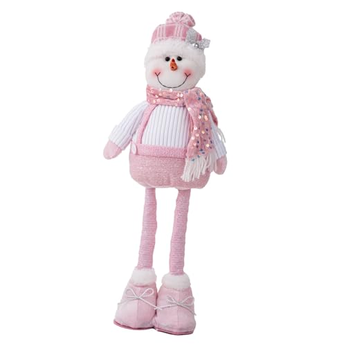 Lilinzhi Weihnachtsdekoration Dolls Pailletten Santa Snowman Elch Plüsch Figuren Stofftiere Spielzeug Holiday Ornamente Weihnachten Dekore Weihnachten Stoffpuppen Plüsch von Lilinzhi
