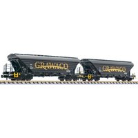 LILIPUT L260224 N 2-tlg. Set Getreidetransportwagen Uagpps, "GRAWACO", Wagon Care, Ep. VI LILIPUT L260224 N 2-tlg. Set Getreidetransportwagen Uagpps, "GRAWACO", Wagon Care, Ep. VI von Liliput