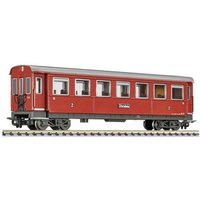 Liliput L344556 H0e 4-achsiger Personenwagen, B4 31, Zillertalbahn, rot, Ep.VI von Liliput